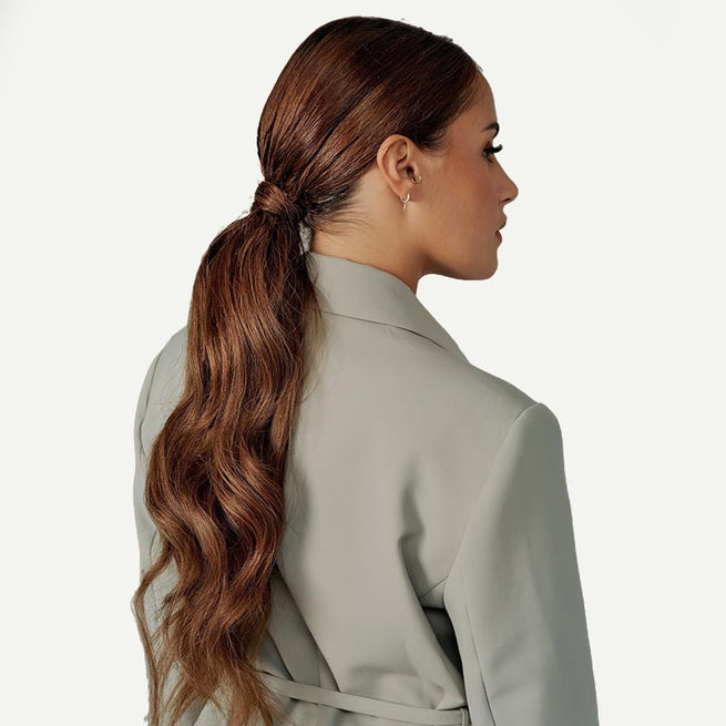 Cola de caballo 56 cm para enrollar - 100Gr