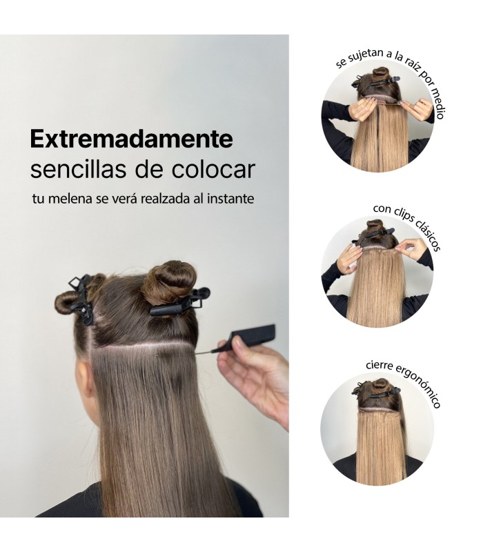 Extensiones de clip de lujo - 130Gr