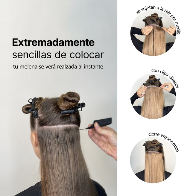 Extensiones de clip Maxi Volume -  100Gr